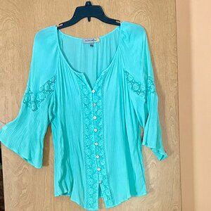 Women's romantic blouse